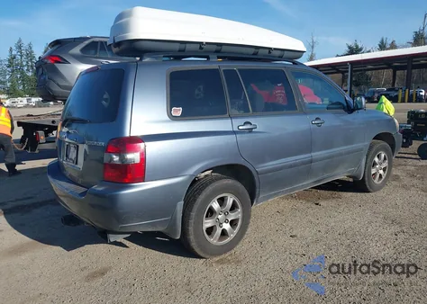 2006 Toyota Highlander V6 из США, поврежденный, VIN JTEEP21A660143916